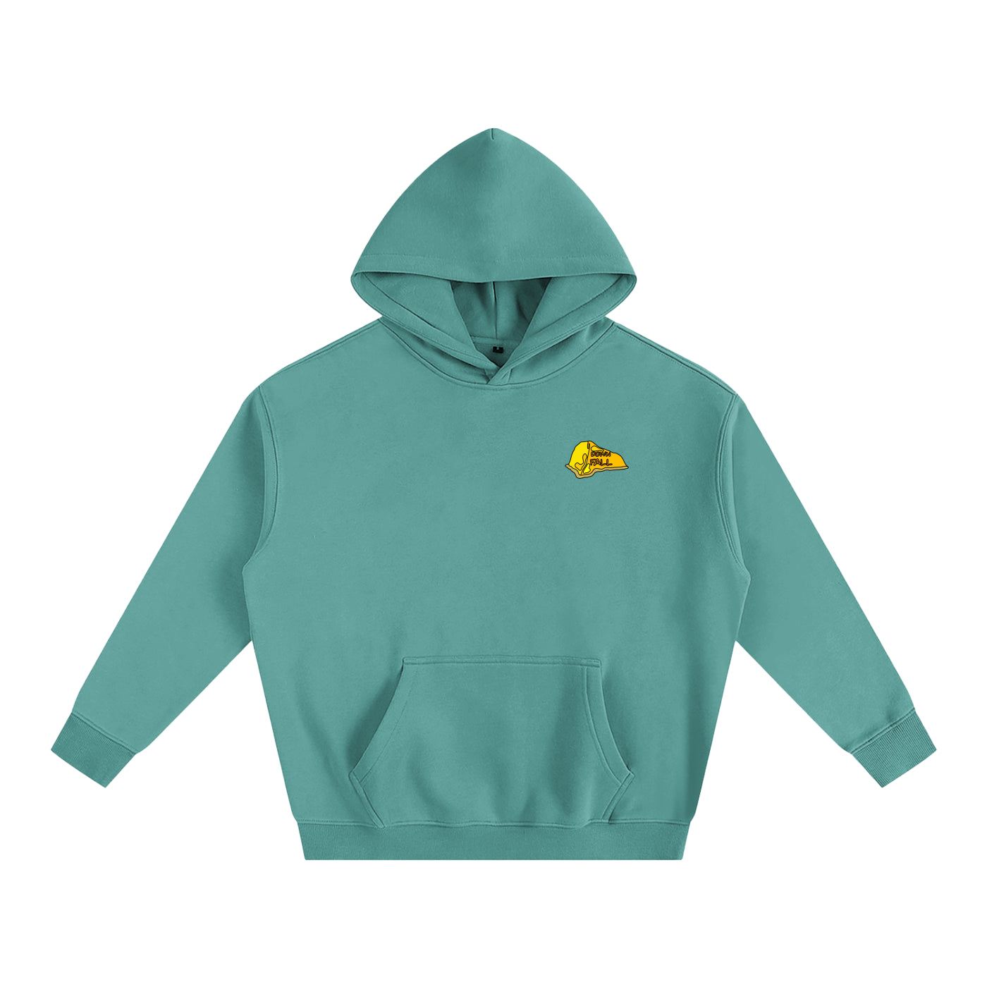 Helmet and carabiner hoodie
