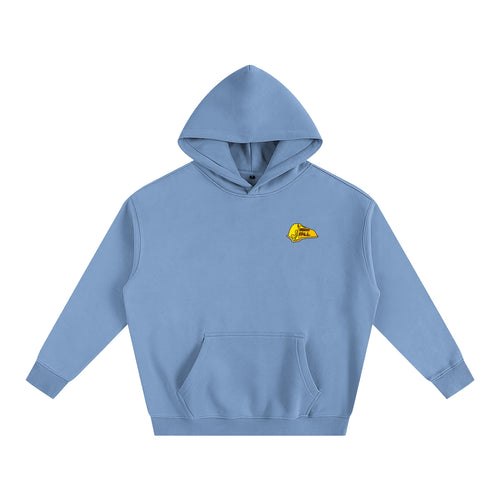Helmet and carabiner hoodie